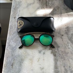 Ray Ban Mirrored Glasses